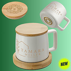 Mug Warmer with 8 oz Ceramic Mug