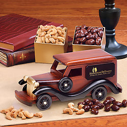 1930-Era Delivery Van with treats