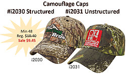 Camouflage Cap - Structured
