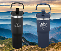 Urban Peak® Pinnacle Flip Straw Tumbler