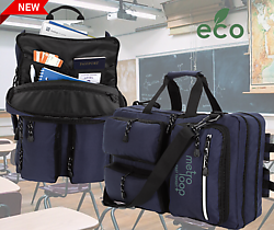 Ripstop Recycled Briefcase Backpack