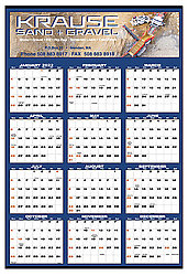 Year-in-View Calendars (full color)