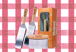 Deluxe Grilling Scraper & Flippers Set