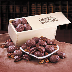 Wooden Collector’s Box - Pecan Turtles