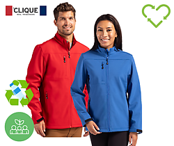 Clique Tempest Waterproof Full Zip Softshell Jacket