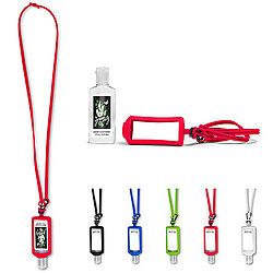 Hand Sanitizer with Silicone Lanyard & Holder