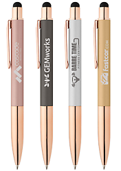 Baltic Softy Rose Gold Pen with Stylus