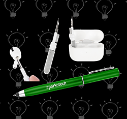 Stylus Pen With Earbud Cleaning Kit